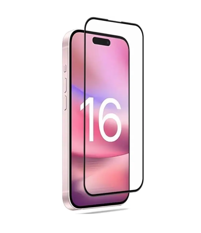 Защитное стекло Mocolo 5D Full Glue для Apple iPhone 16 Black (0.33 мм)
