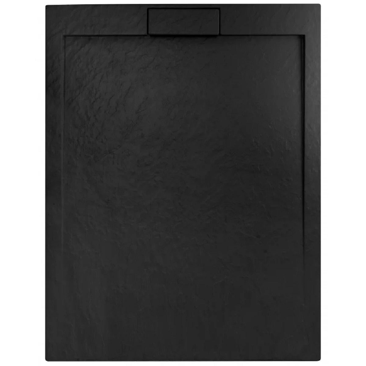 Душевой поддон Rea Grand 80x100 см Черный (REA-K4593)