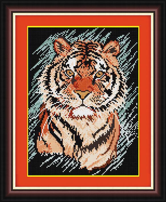 Алмазная мозаика Dream Art Полосатый хищник 26x34 см (DA.30384) Алмазная мозаика Dream Art Полосатый хищник 26x34 см (DA.30384)