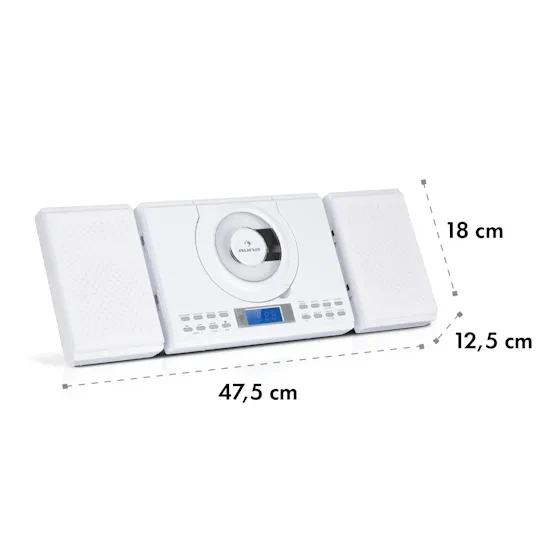 Стереосистема Auna Wallie Microsystem FM USB CD BT Aux - фото 5