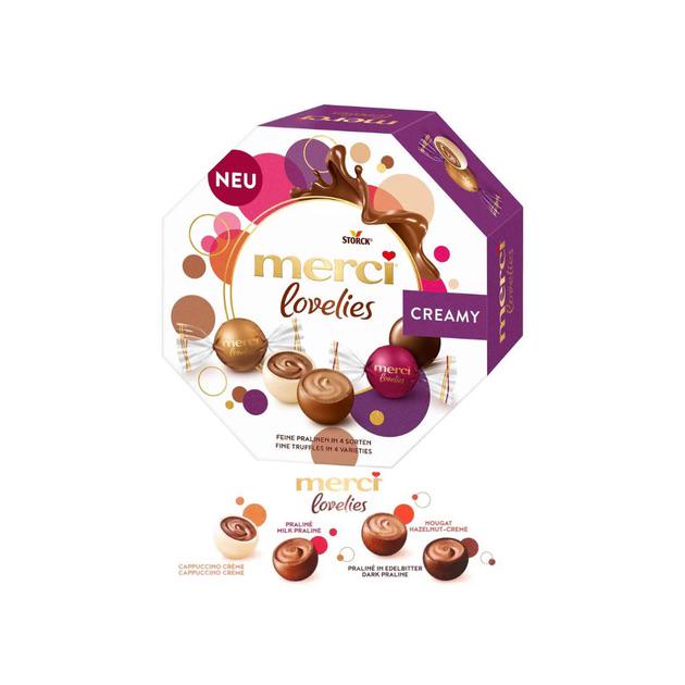 ᐉ Конфеты Merci Lovelies Creamy 185 г (25088386) • Купить в Киеве
