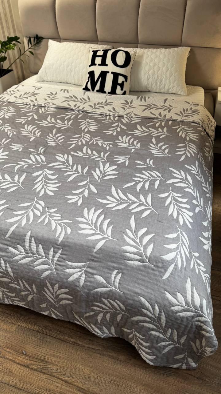 Покрывало хлопковое 200х230 см. Светло-серый (Д-muslin25-007-01) - фото 5 Покрывало хлопковое 200х230 см. Светло-серый (Д-muslin25-007-01) - фото 5