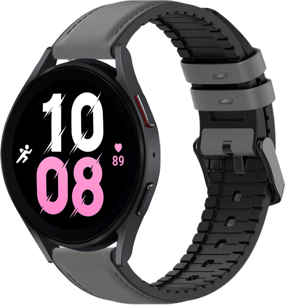 Ремешок кожаный Tamyx для Galaxy Watch 5 44 мм Grey (31606-33) Ремешок кожаный Tamyx для Galaxy Watch 5 44 мм Grey (31606-33)