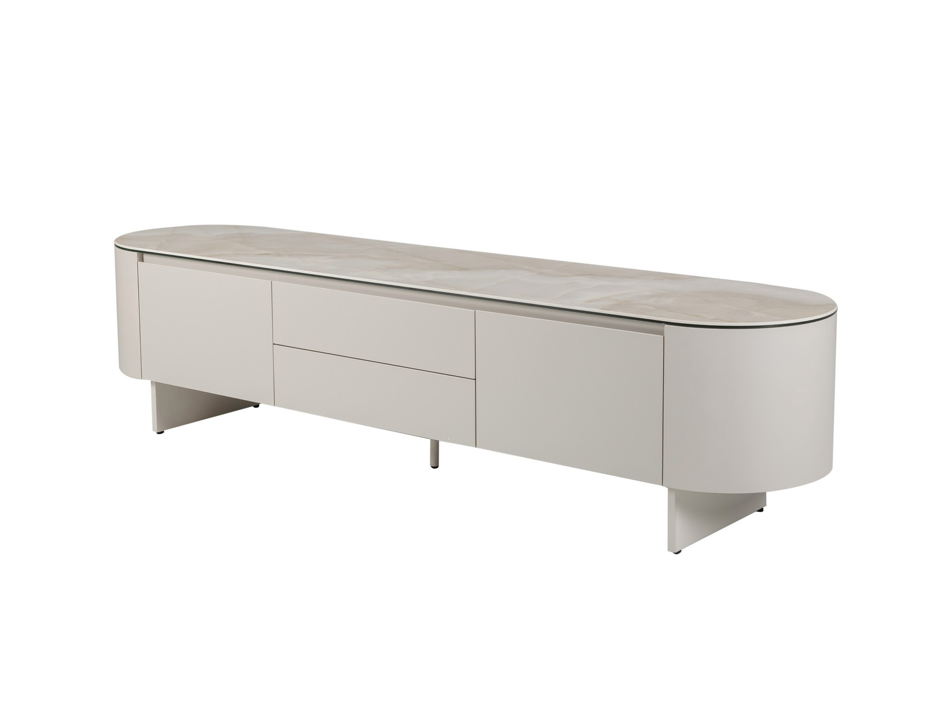 Тумба-ТВ Лунарио 2000х450х470 мм Айвори оникс/Айвори (30982295) - фото 1 Тумба-ТВ Лунарио 2000х450х470 мм Айвори оникс/Айвори (30982295) - фото 1