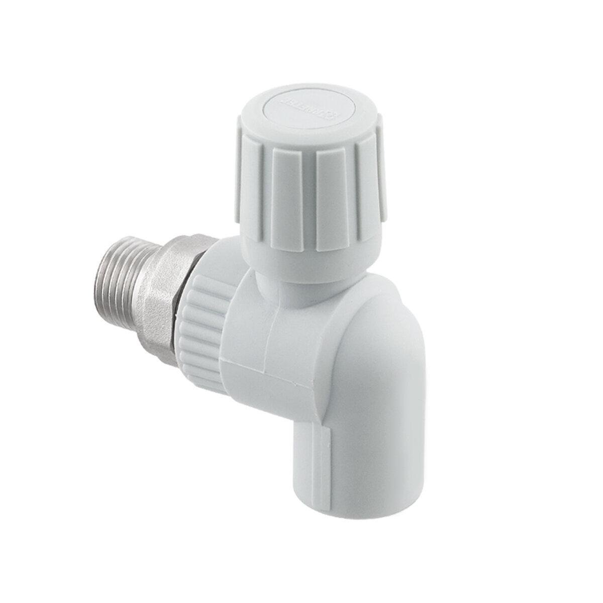 Кран радіаторний кутовий PPR Raftec RARV2001 20 мм x 1/2" (SW-99507) - фото 2