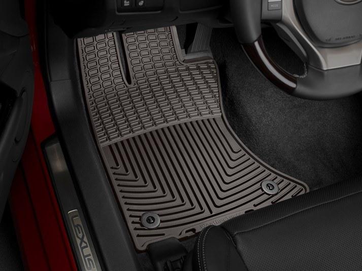Коврики автомобильные передние резиновые WeatherTech W279CO Lexus GS 2013 Коричневый (1185135843)