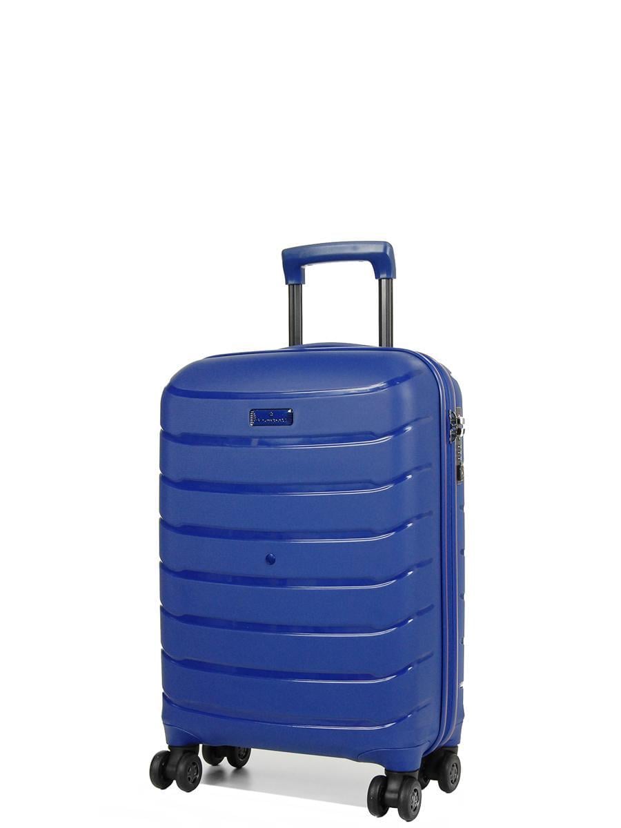 Чемодан малый под ручную кладь Snowball Cologn 61303 38 л 56x38x20 см Синий