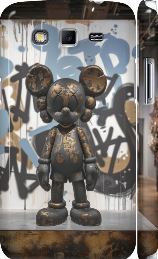 Чехол на Samsung Galaxy Grand 2 G7102 Bronze kaws v2 (6098m-41-42517)