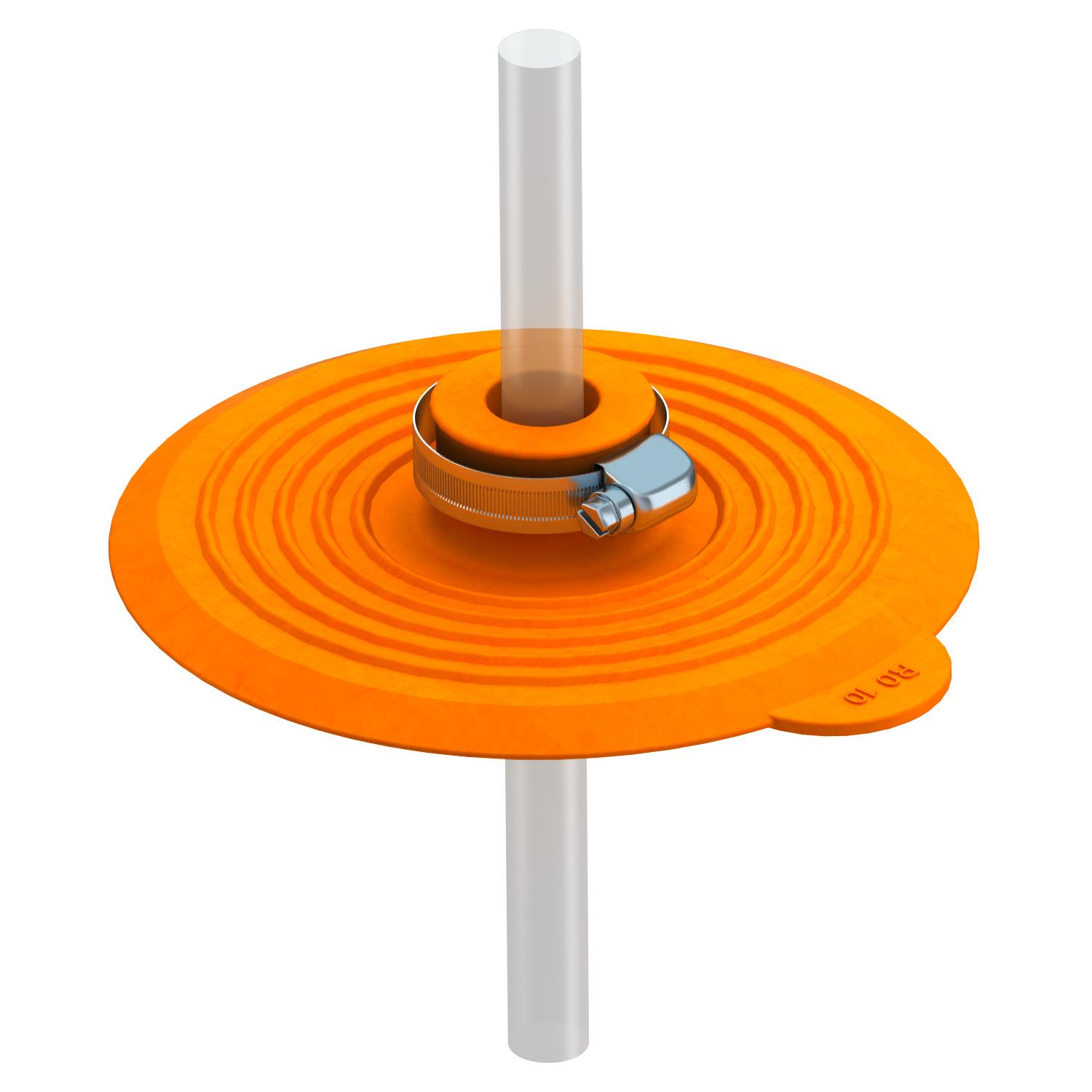 Уплотнитель герметичный OBO bettermann ø106x40 мм для прута ø16 мм термопластичная резина (2360041)