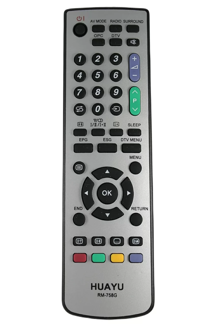 Универсальный пульт для телевизора Sharp RM-758G (2112765580)