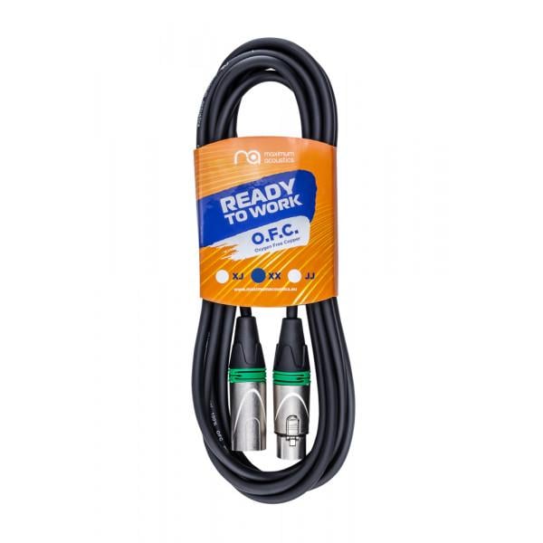 Кабель мікрофонний Maximum Acoustics MIC.XX3 OFC Green (52404)