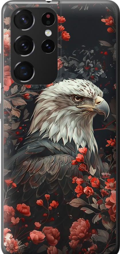 Чехол на Samsung Galaxy S21 Ultra (5G) Цветочный страж (6102u-2116-42517)