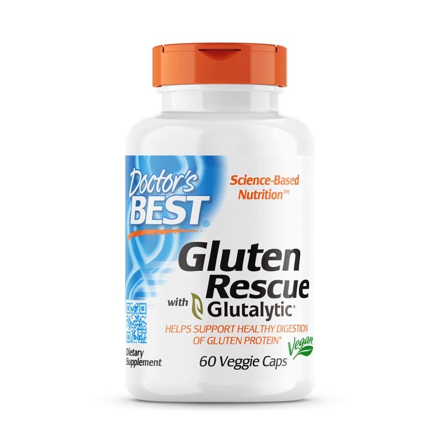 Натуральная добавка Doctor's Best Gluten Rescue 60 вегакапс. (7824)