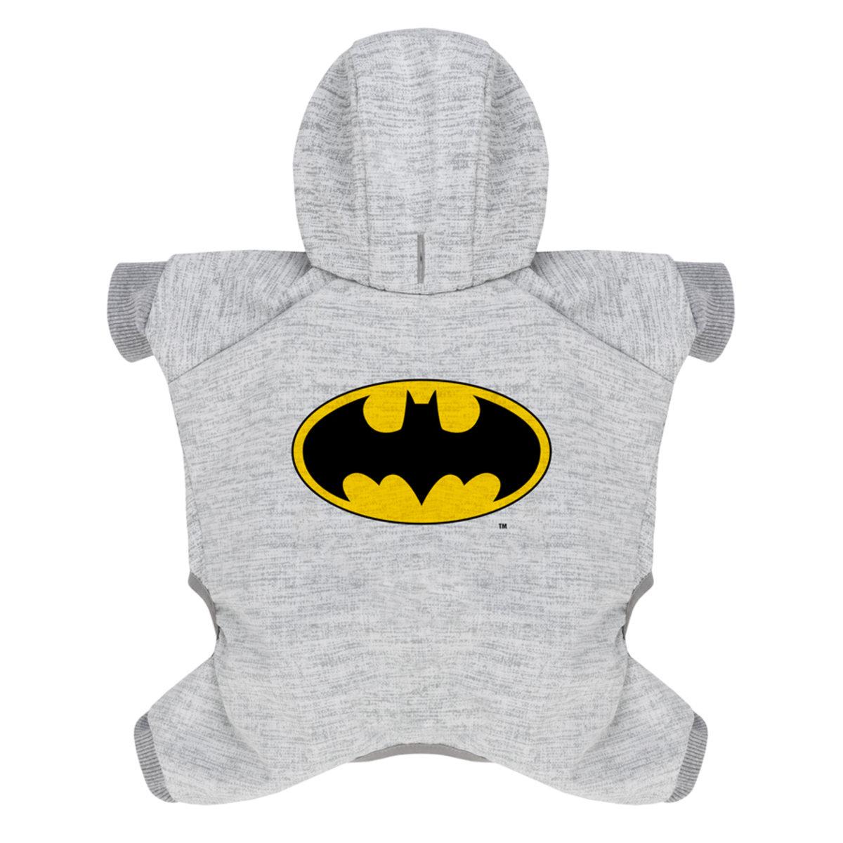 Комбинезон для собак Waudog Clothes Бэтмен лого софтшелл M35 54-60х34-40 см (308-2001 Col) - фото 6