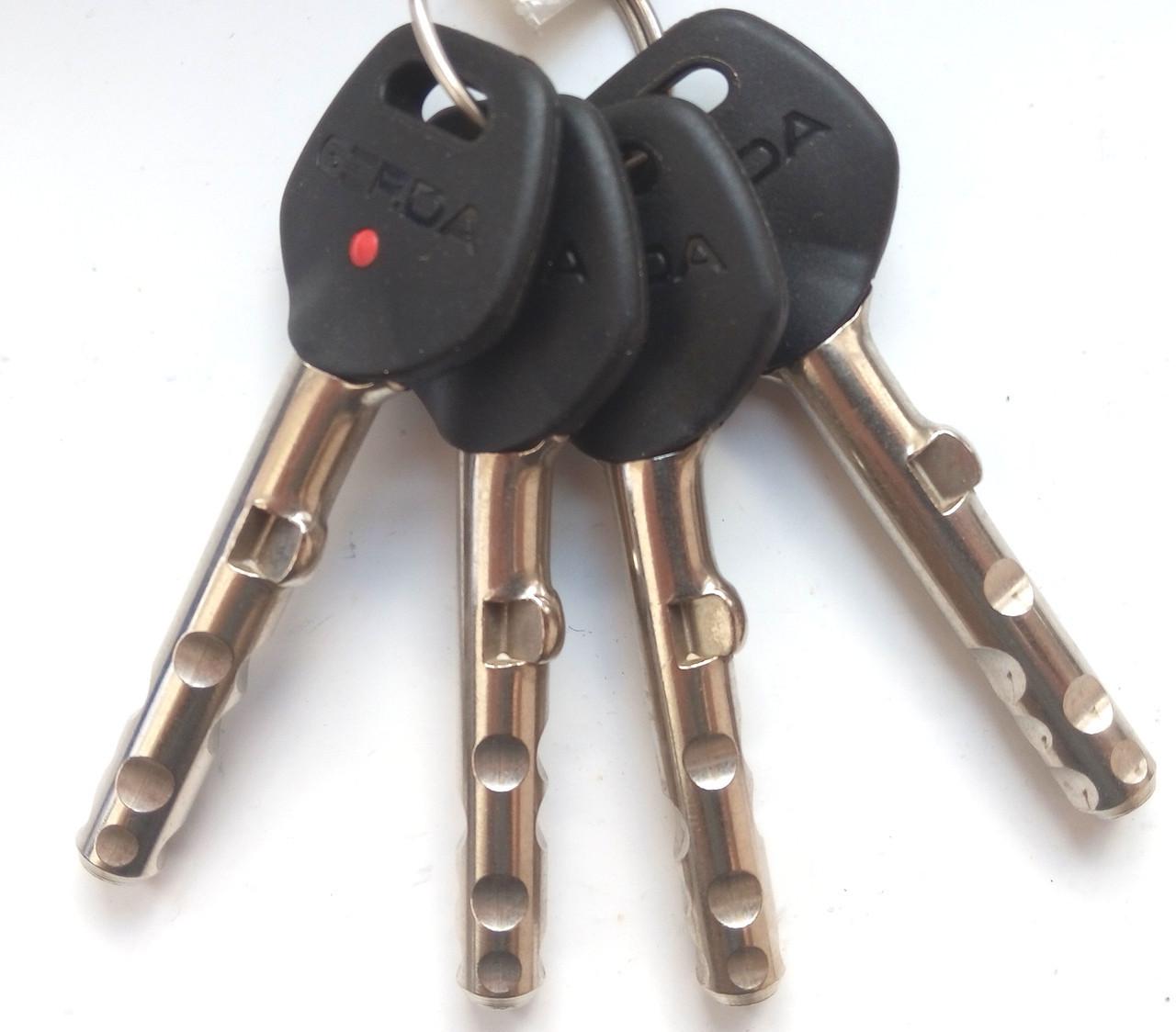 Замок накладной Gerda Tytan ZX ключ 76 мм Античное серебро (00004477) - фото 4 Замок накладной Gerda Tytan ZX ключ 76 мм Античное серебро (00004477) - фото 4