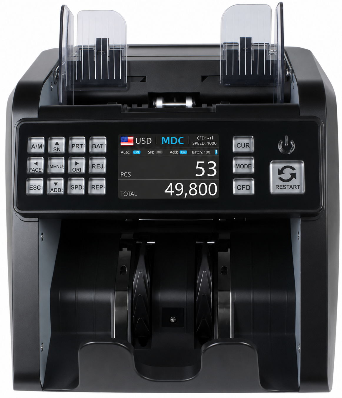 Счетчик банкнот Bcash MVC750 DUAL CIS (580510738)