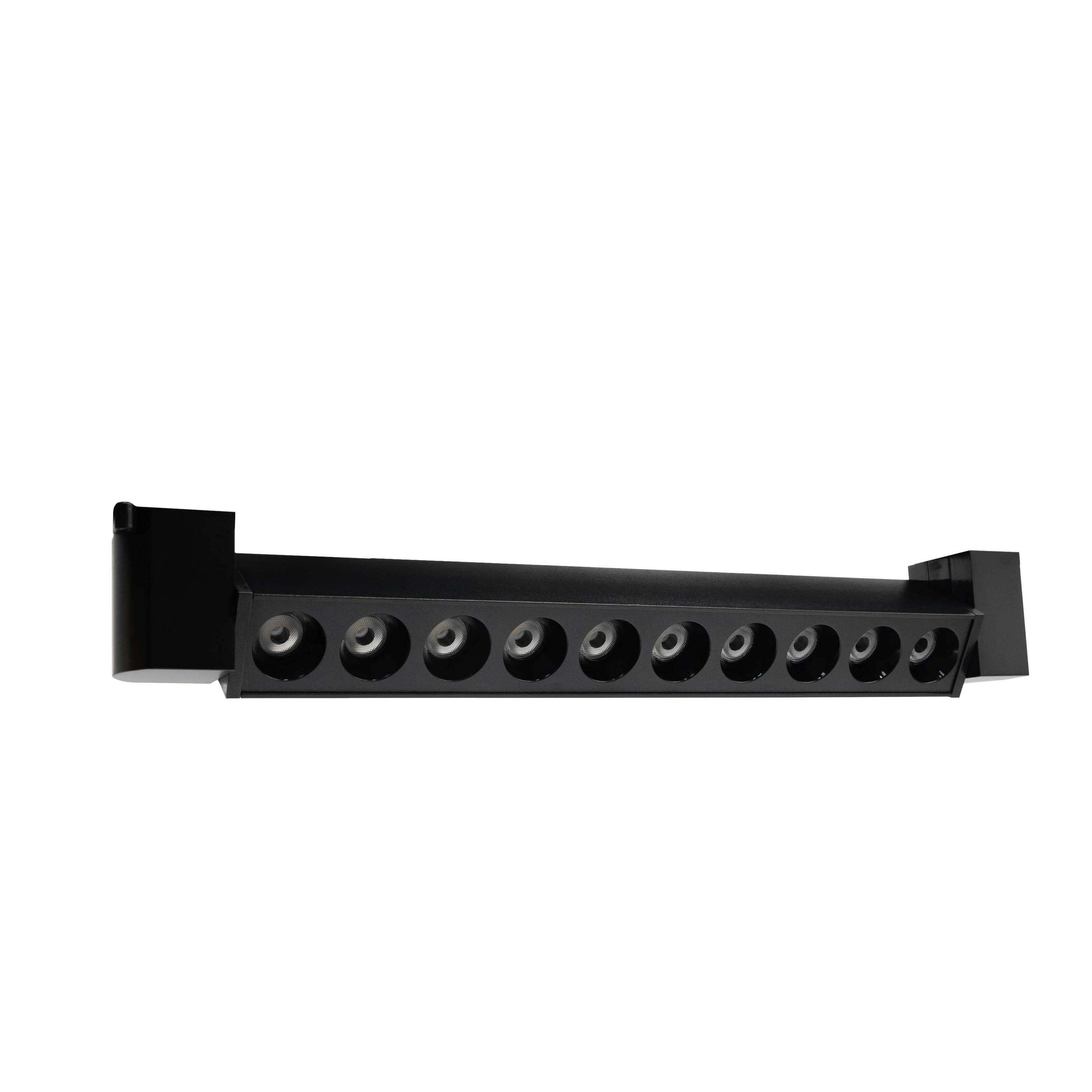 Трековый светильник поворотний Prolum M27 Series-RGL 4000К 220V 20W Черный (28925715)