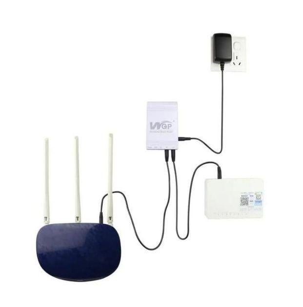 Источник бесперебойного питания для роутеров WGP Mini UPS WGP 10400 mAh 38,48Wh USB 5/9/12V White (WGP88) - фото 5 Источник бесперебойного питания для роутеров WGP Mini UPS WGP 10400 mAh 38,48Wh USB 5/9/12V White (WGP88) - фото 5