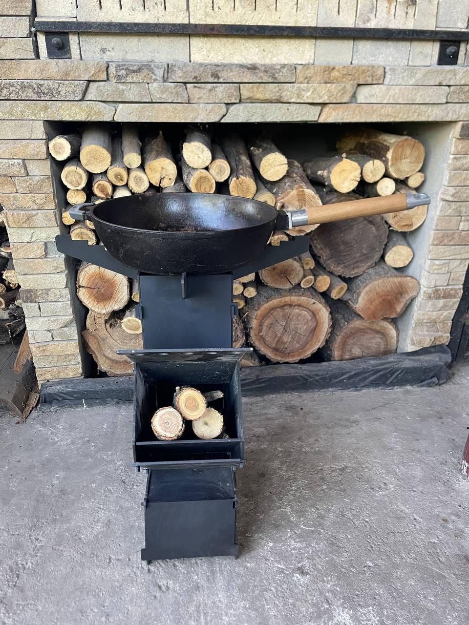 Турбо-печь разборная Steelagro Казачка крашеная 465x130x300 мм 3ХL (SA-05-001.1) - фото 11 Турбо-печь разборная Steelagro Казачка крашеная 465x130x300 мм 3ХL (SA-05-001.1) - фото 11