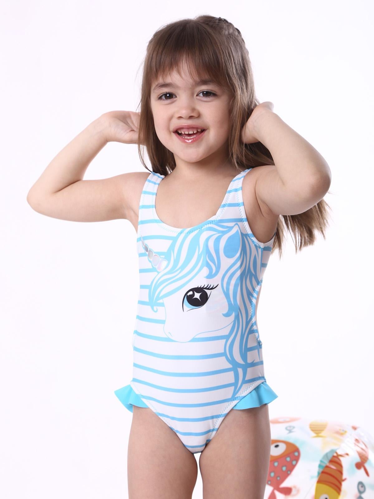 Купальник сплошной Keyzi 98 см Unicorn 21 small 1 psc Голубой