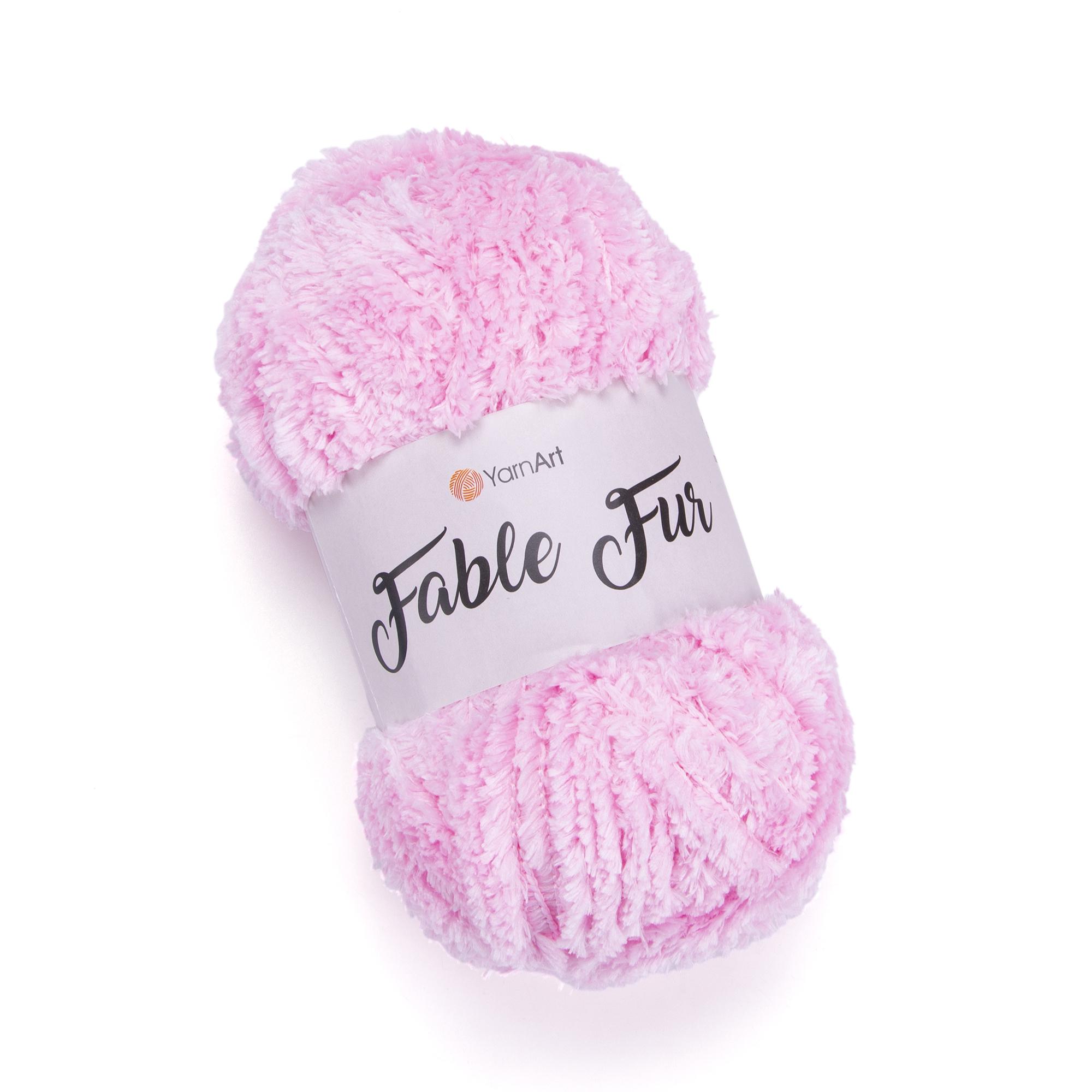 Пряжа YarnArt Fable Fur 977
