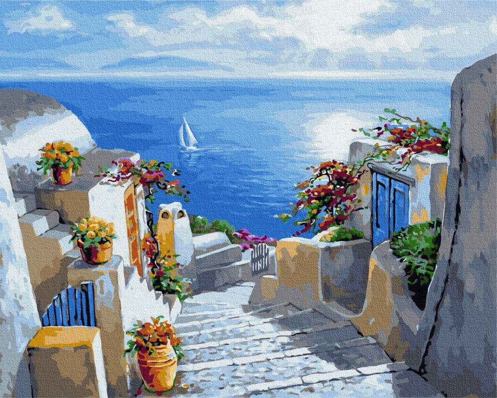 Картина по номерам Brushme Морской вернисаж 40x50 см (BRM8858)
