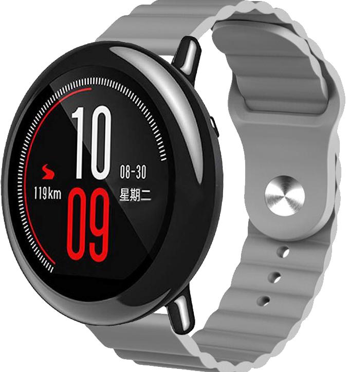 Ремешок Wave для Amazfit Pace Grey (16629) - фото 1 Ремешок Wave для Amazfit Pace Grey (16629) - фото 1