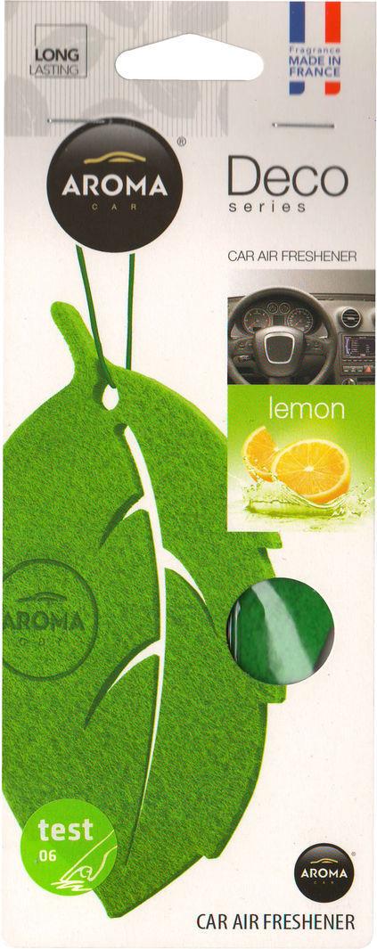 Ароматизатор для авто Aroma Car Deco Lemon на зеркало (92700) Ароматизатор для авто Aroma Car Deco Lemon на зеркало (92700)