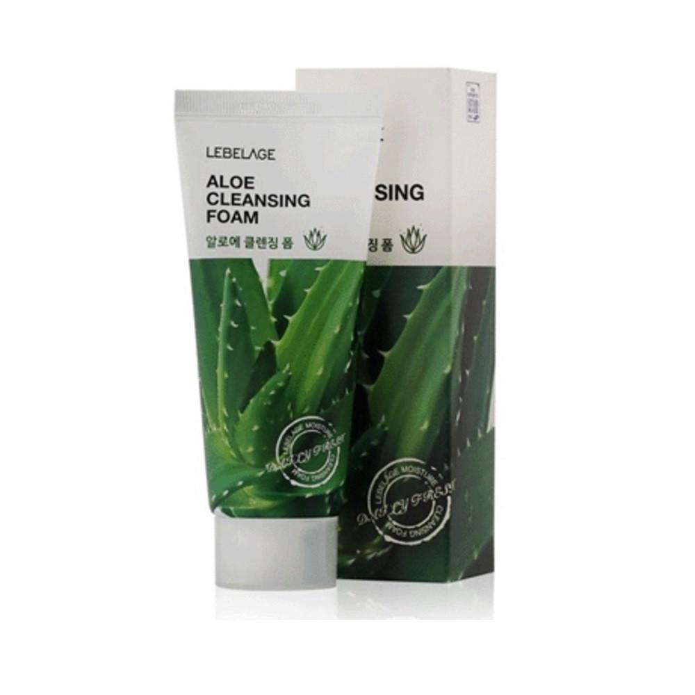 Пенка для умывания Lebelage Aloe Cleansing Foam с экстрактом алоэ 100 мл (8809540513986) - фото 3