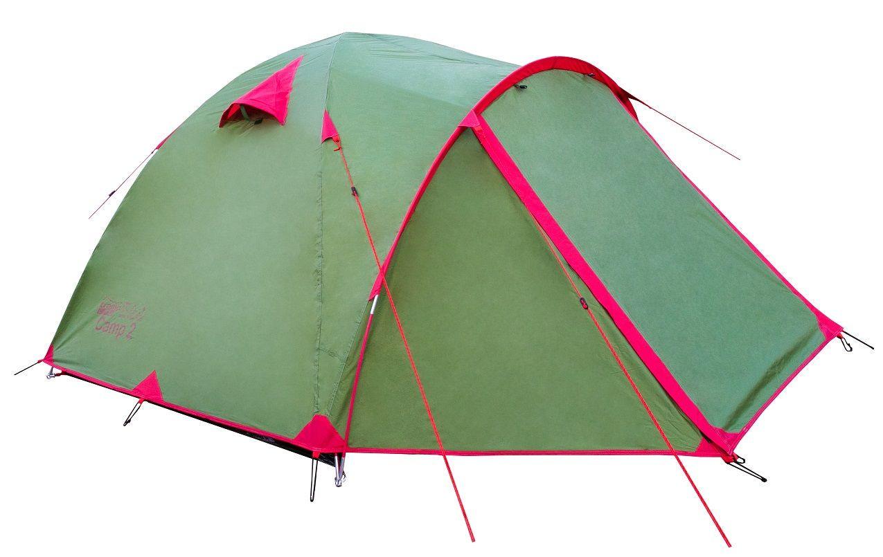 Палатка туристическая Tramp Lite Camp 2 Оливковый (TLT-010-olive) - фото 1