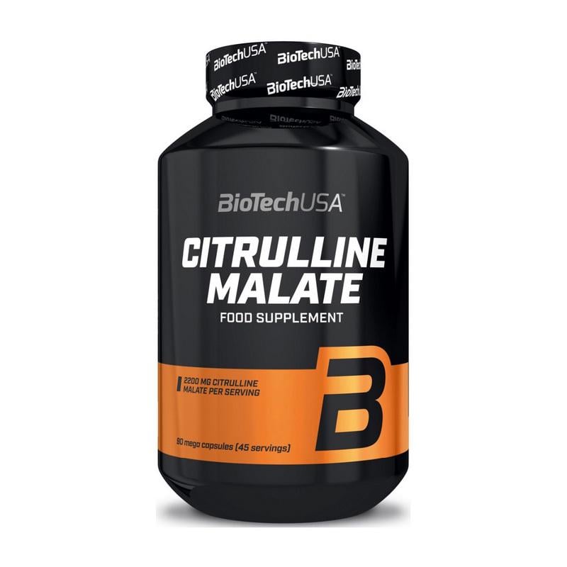 Цитрулин малат BioTech Citrulline Malate Mega Caps 90 капс.