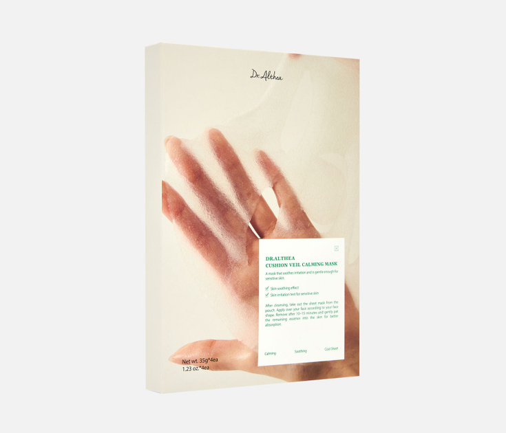 Маска для лица тканевая успокаивающая Dr. Althea Cushion Veil Calming Mask 1 шт. 35 г (255712)