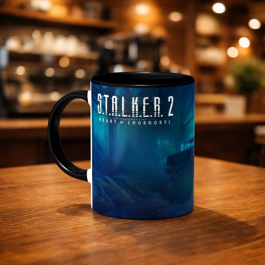 Чашка STALKER 2 Энергия Зоны 330 мл Черный