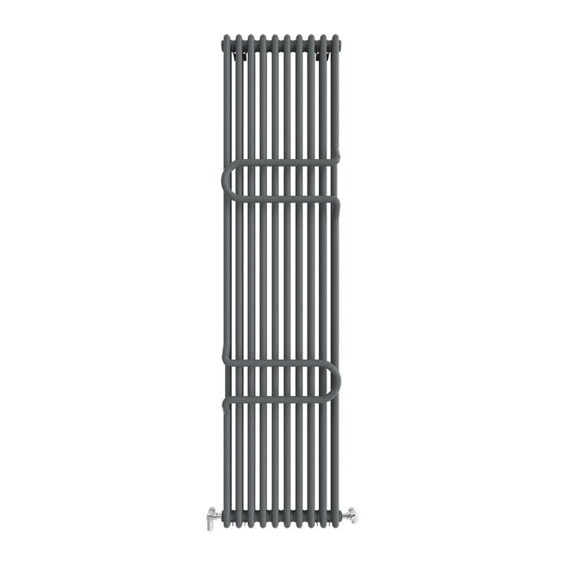 Радиатор дизайнерский Ideale Zeta 12 10/1800/460 Антрацитовый (ТU-18579)