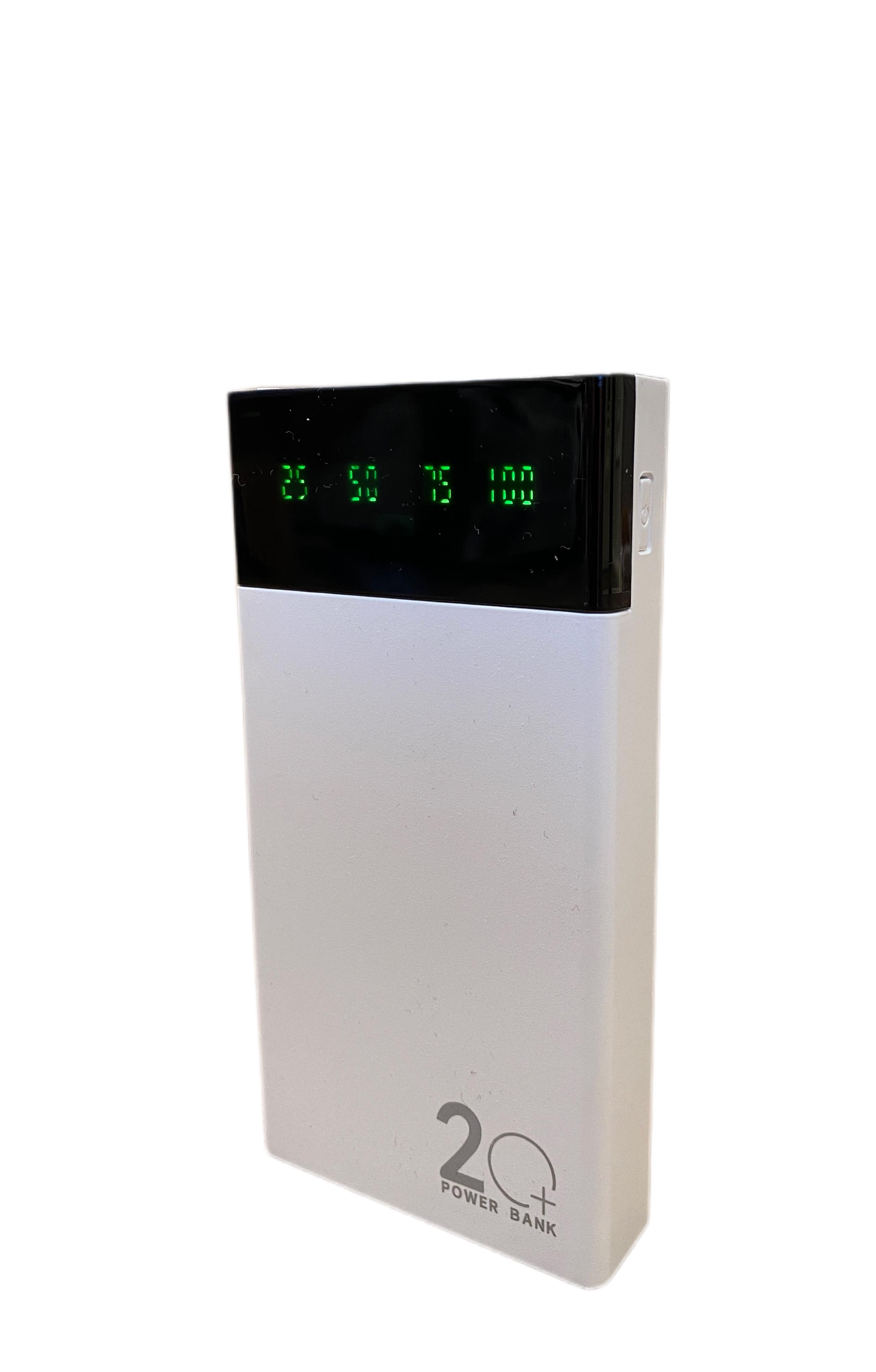 Повербанк Intelligence 20000 mAh Белый (G30011) - фото 3 Повербанк Intelligence 20000 mAh Белый (G30011) - фото 3