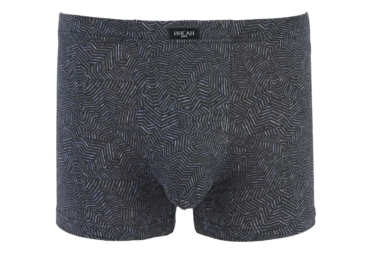 Мужские боксеры стрейчевые Бамбук Indena Insung L р. 44 2 шт. Серый (INS-18639)