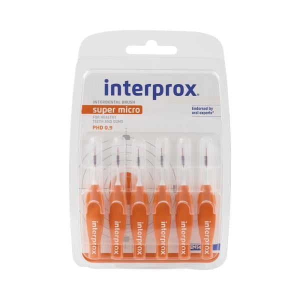 Ершики межзубные Interprox 4G Super Micro 0,7 мм 6 шт. (1090)
