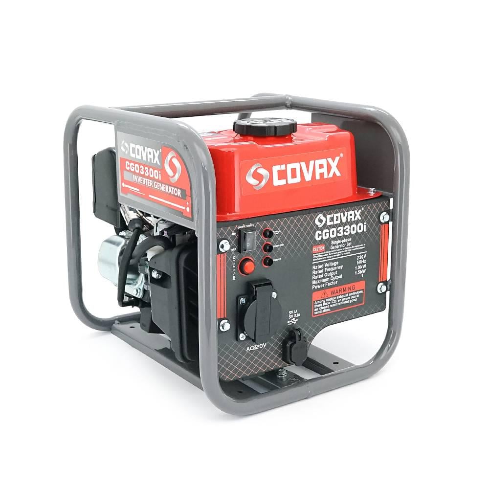 Генератор інверторний Covax CGO3300i 1,5kW однофазний 220V 50Hz 4-stroke бак 2,3L 341х285х315 мм 10 кг (39095)