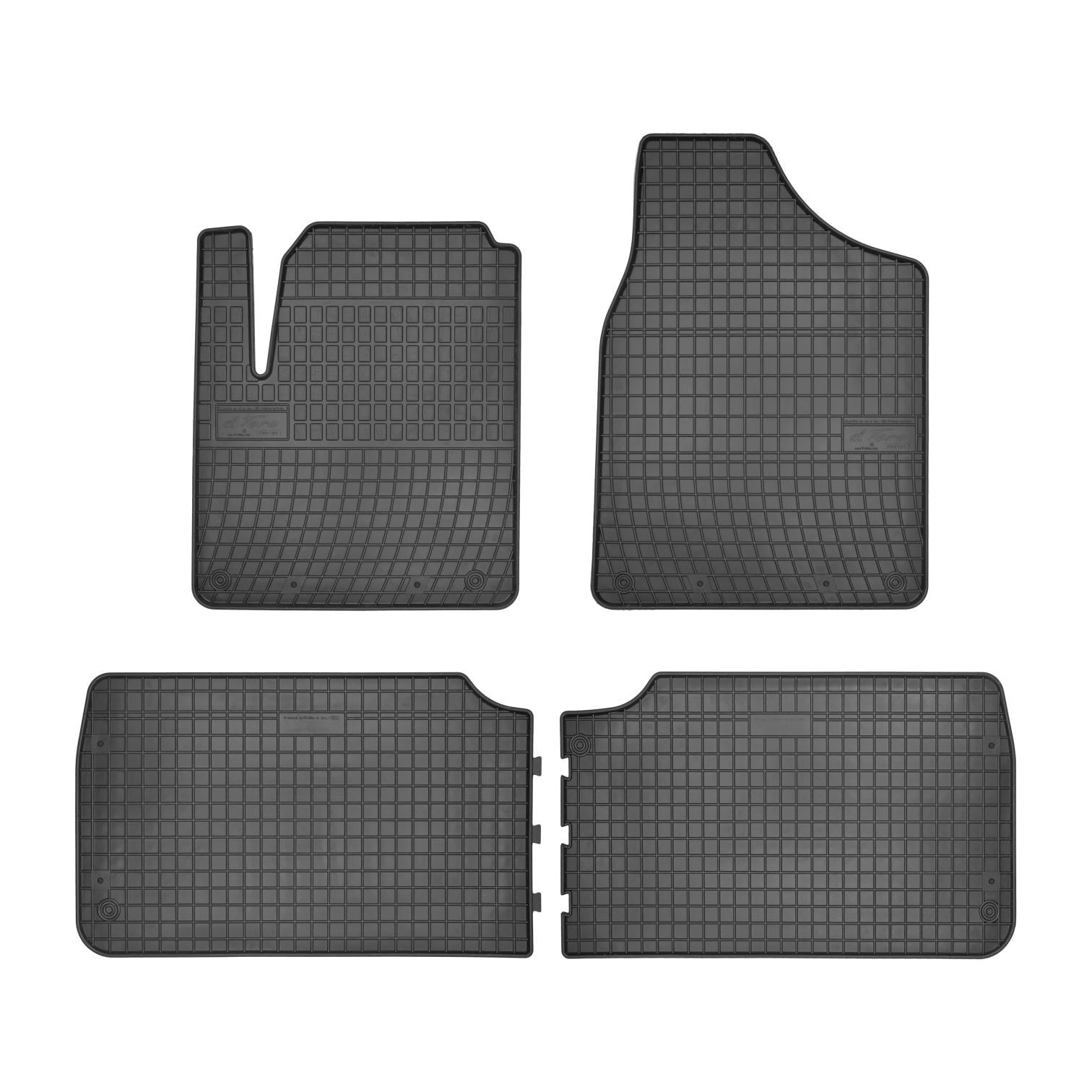 Коврики Frogum Seat Alhambra от 1995-2006 5-мест в салон резиновые (0311)