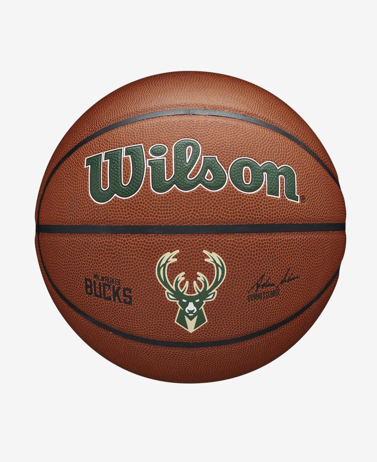 Мяч баскетбольный Wilson NBA Team Alliance Bskt Mil Bucks 295 р. 7 (8372078)