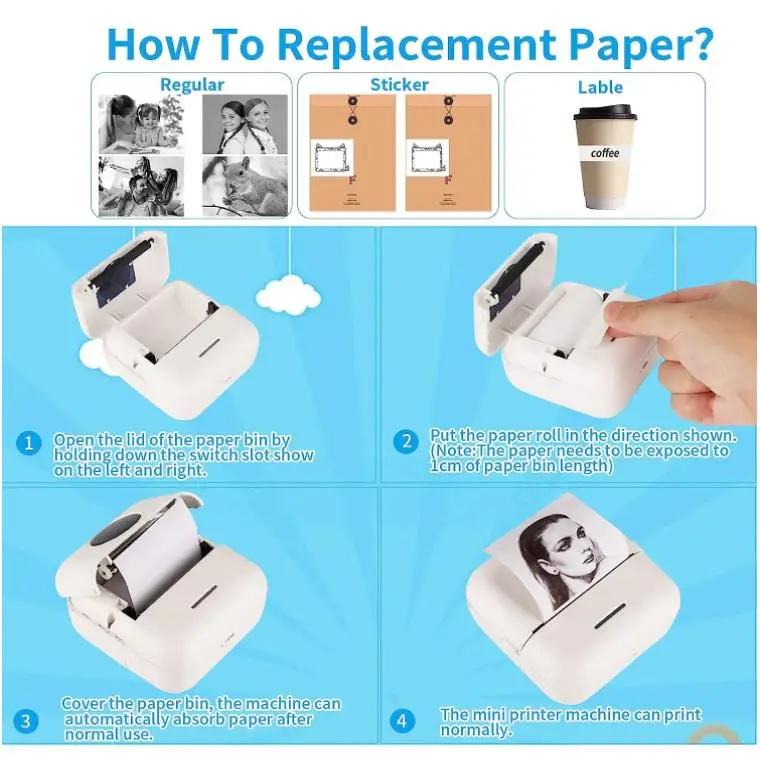 Термопринтер портативний Mini Printer X5 Bluetooth (531) - фото 6 Термопринтер портативний Mini Printer X5 Bluetooth (531) - фото 6