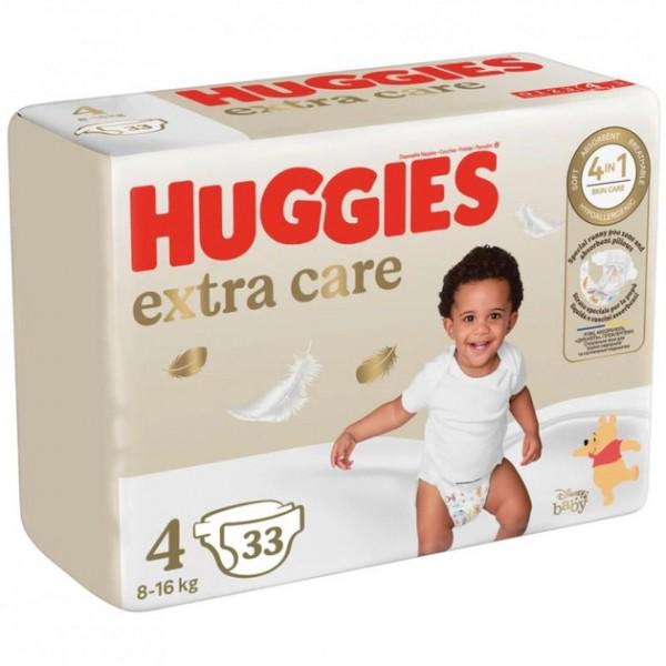 Подгузники Huggies Extra Care 4 8-16 кг 33 шт.