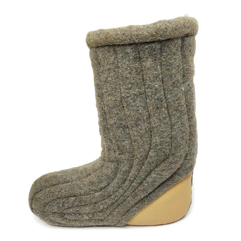 Валенки-бурки меховые Litma 27,5 см р. 43 Коричневый (7005-5-43) - фото 2