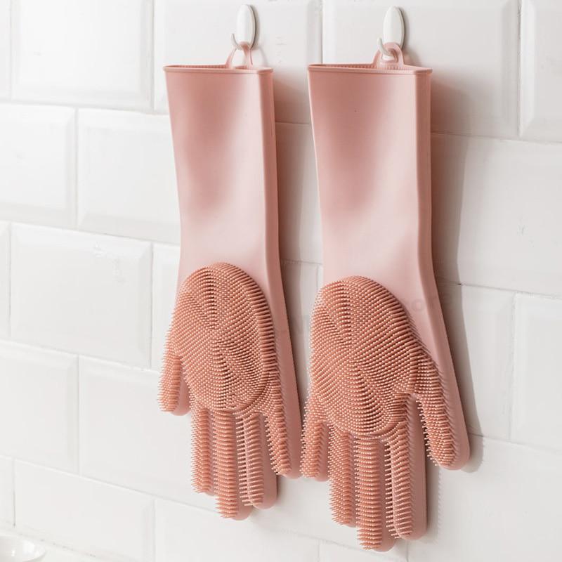 Силиконовые перчатки Jordan-Judy Silicone Gloves Pink (8377688) - фото 4