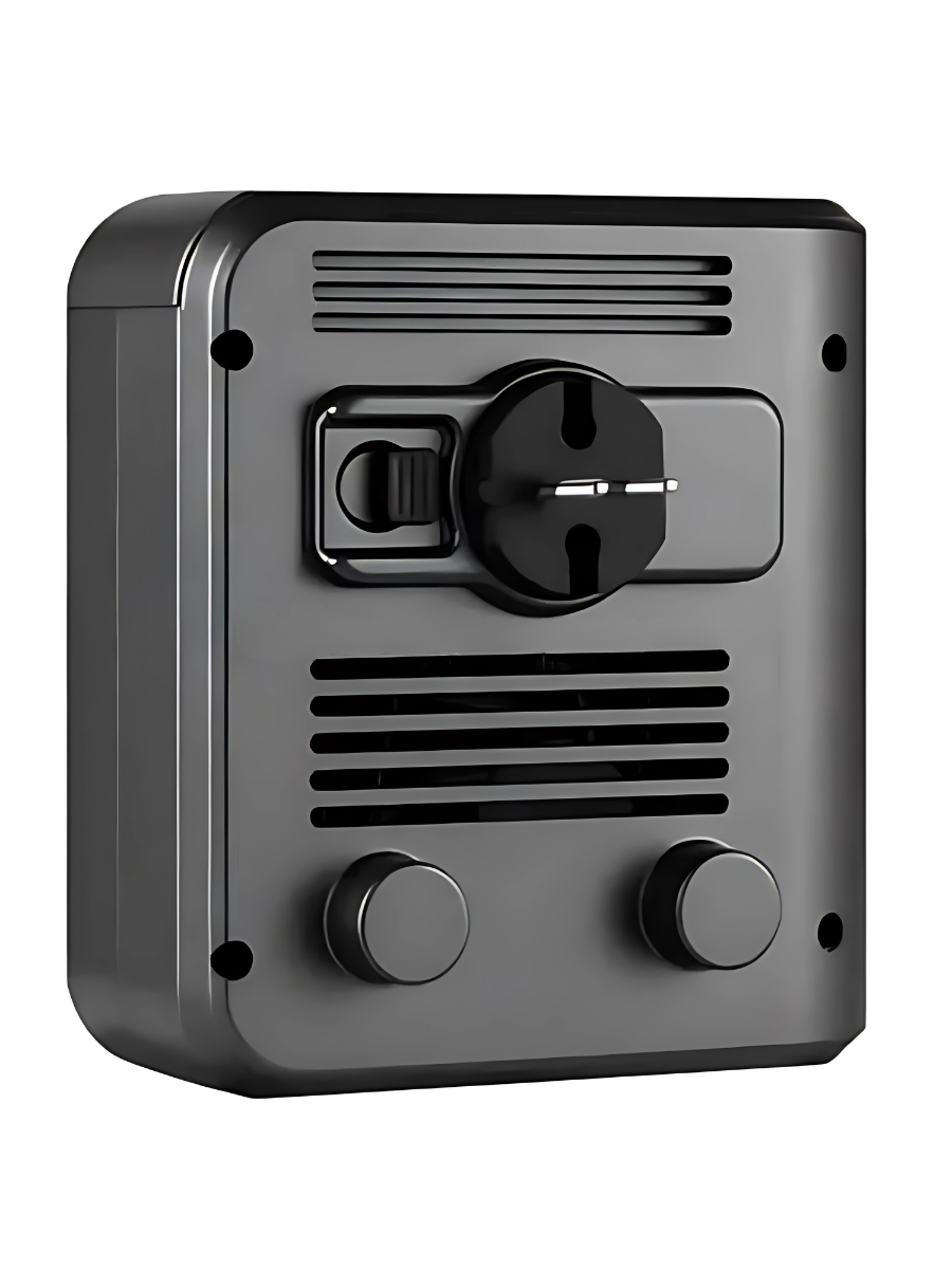 Тепловентилятор с таймером 800 Вт Серо-черный (3053128710) - фото 6