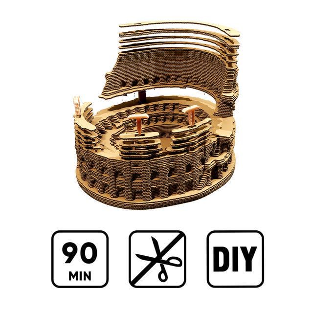 3D Пазл картонний Cartonic Колізей (CARTCOLO) - фото 4 3D Пазл картонний Cartonic Колізей (CARTCOLO) - фото 4