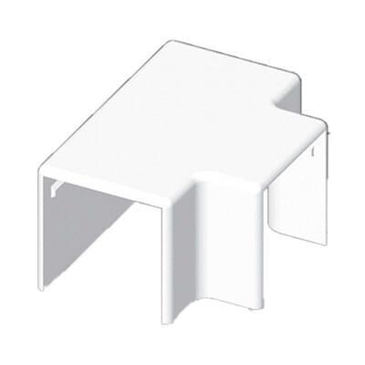 Трійник Копос LH 40х40 Білий (8644_HB)