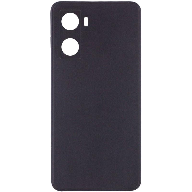 Противоударный силиконовый чехол Candy Full Camera для Oppo A57s / A77s Черный / Black