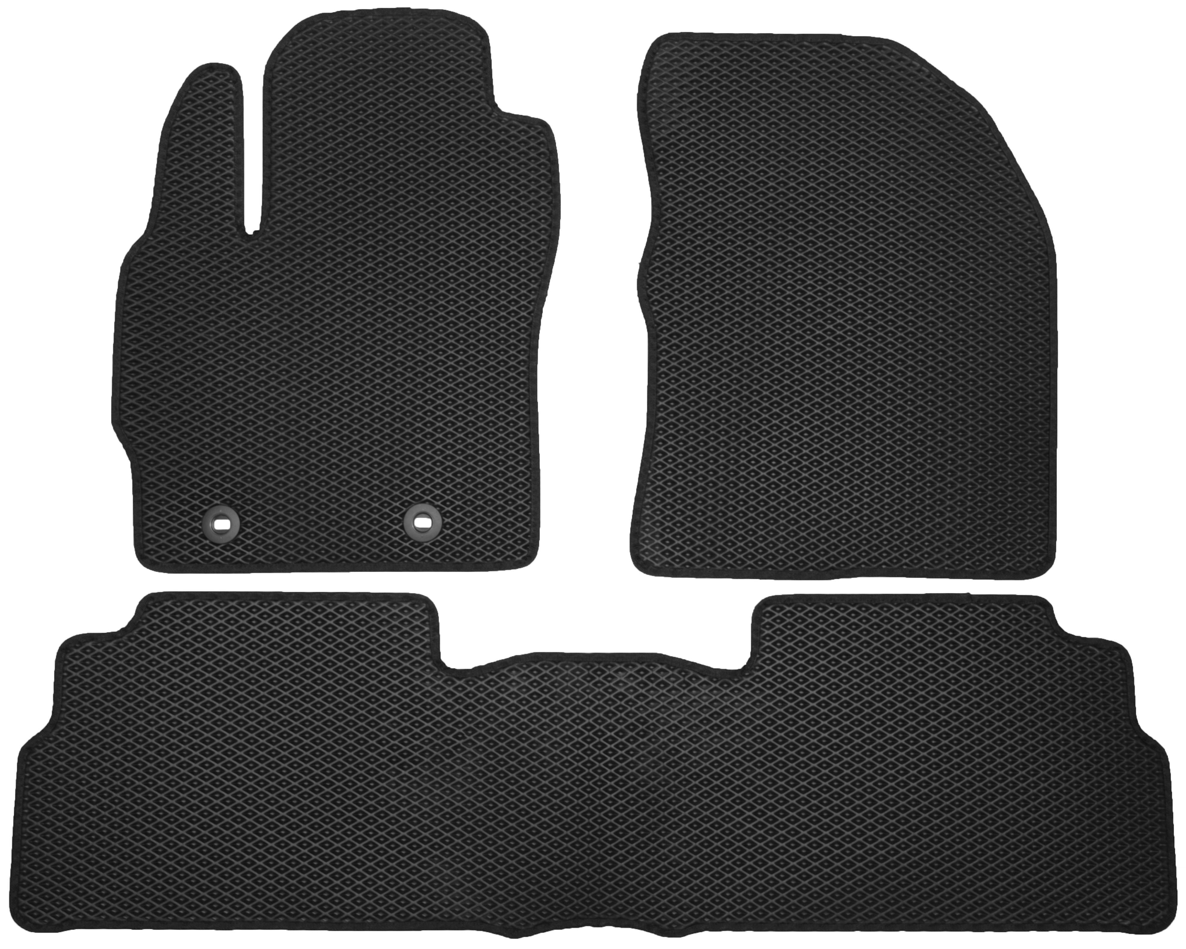 Коврики в салон для Toyota Verso '13- EVA-полимерные Черный (150634)