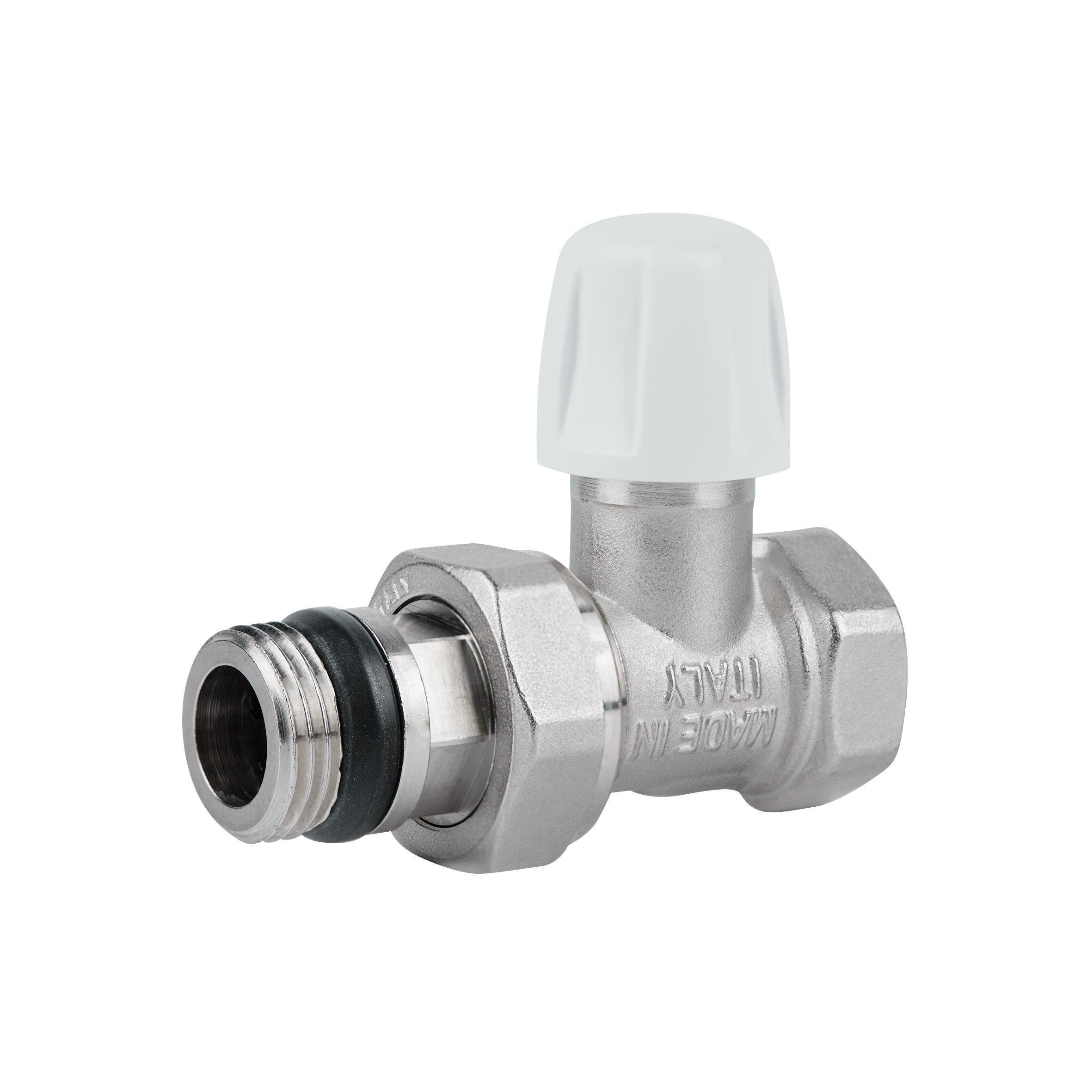 Кран радиаторный ICMA 1/2" с антипротечкой прямой без ручки №815+940 (22354629)